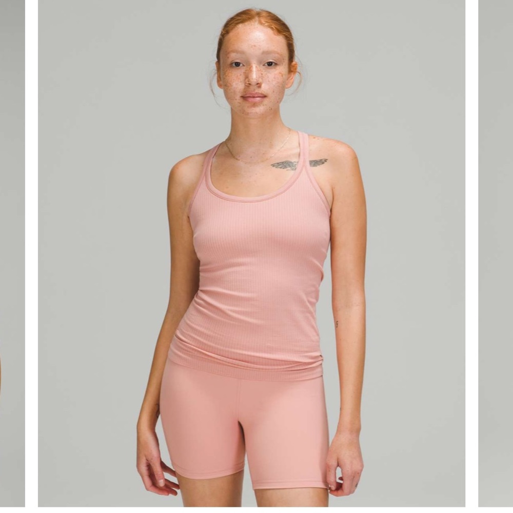 Lululemon tank in Pink Puff